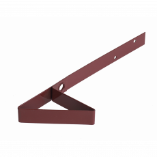 Снегозадержатель для мягкой кровли RAL 3009, красный - строй база