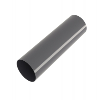 Труба ПВХ Grand Line 3м графит (RAL 7024) - строй база
