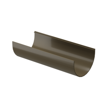 Желоб водосточный 3 м Premium, каштан RAL 8017 - строй база